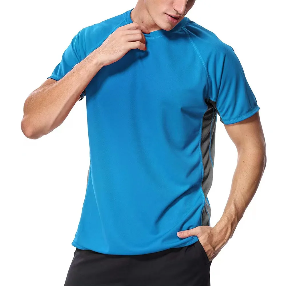 Мужской спортивный костюм Rashguard для вождения быстросохнущая Футболка плавания с