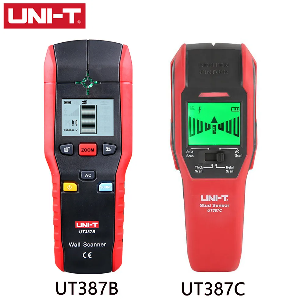 UNI T UT387B UT387C стены сканер пользователя калибровки индикация Buzzer Автоматическое