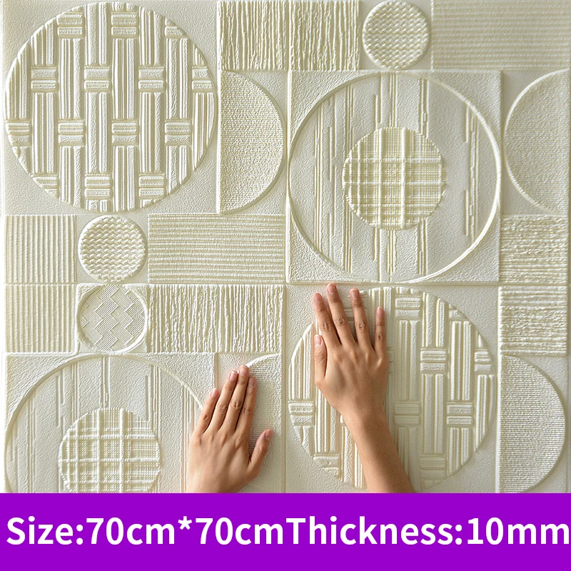 

Self Adhesive 3D wall sticker wall wallpaper ceiling decoration TV background home decoration bedroom wall panel decoration