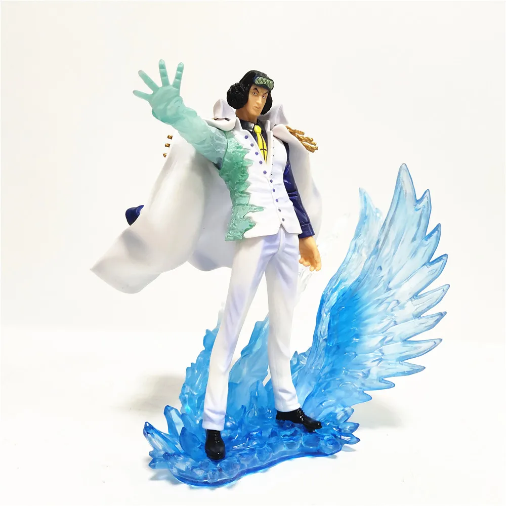 Фигурки героев мультфильма Морской Адмирал кузан ПВХ игрушки с эффектом льда