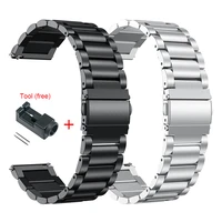 metal strap for huawei watch gtgt2 46mm honor magic 2 smart band bracelet stainless straps for galaxy watch3 45mm wristband