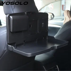 yosolo car interior storage shelf car styling backseat cup holder dining table drink holder car folding food cup tray free global shipping