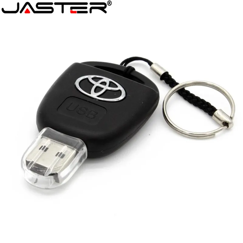 

JASTER Car Key Model Creative fashion gift USB Flash drive pen drive memory stick usb 2.0 64GB 32GB 16GB 8GB memory U disk