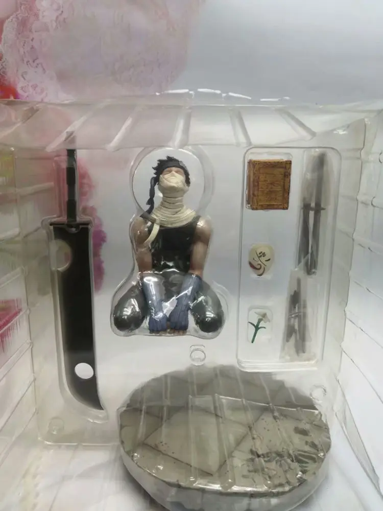JP Аниме Наруто GK фигурка Momochi Zabuza Hatake kakahi Ghost Cut Broadsword Нирвана гром ПВХ Коллекция