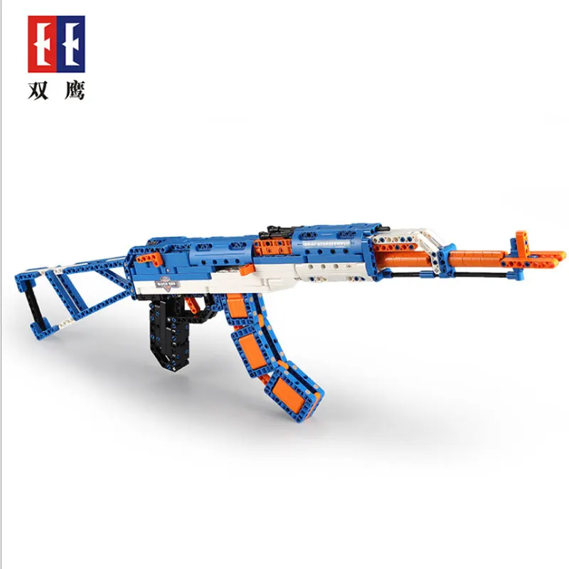 

Cada C81001 MOC Building block gun Model Series Mauser Assault rifle Submachine gun Building Blocks 498pcs Bricks Toys Gift