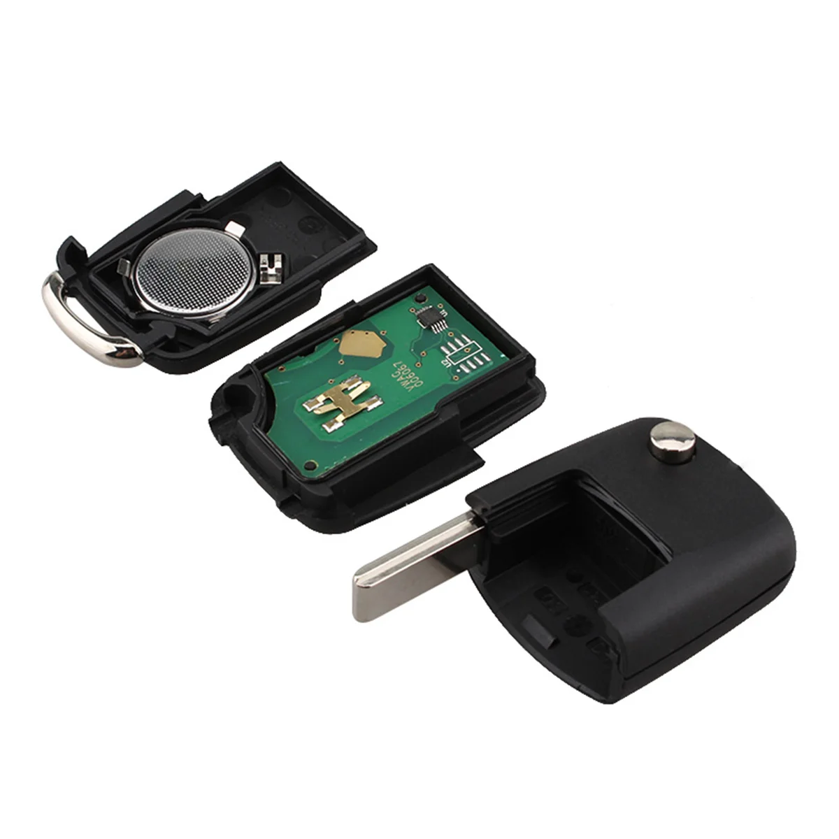 2 кнопки автомобилей удаленное Брелок чехол 434 МГц Противоугонная сигнализация с
