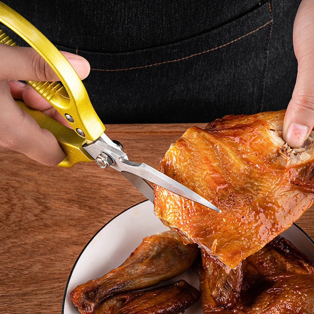 Ножницы кухонные из нержавеющей стали японские многофункциональные | Дом и сад