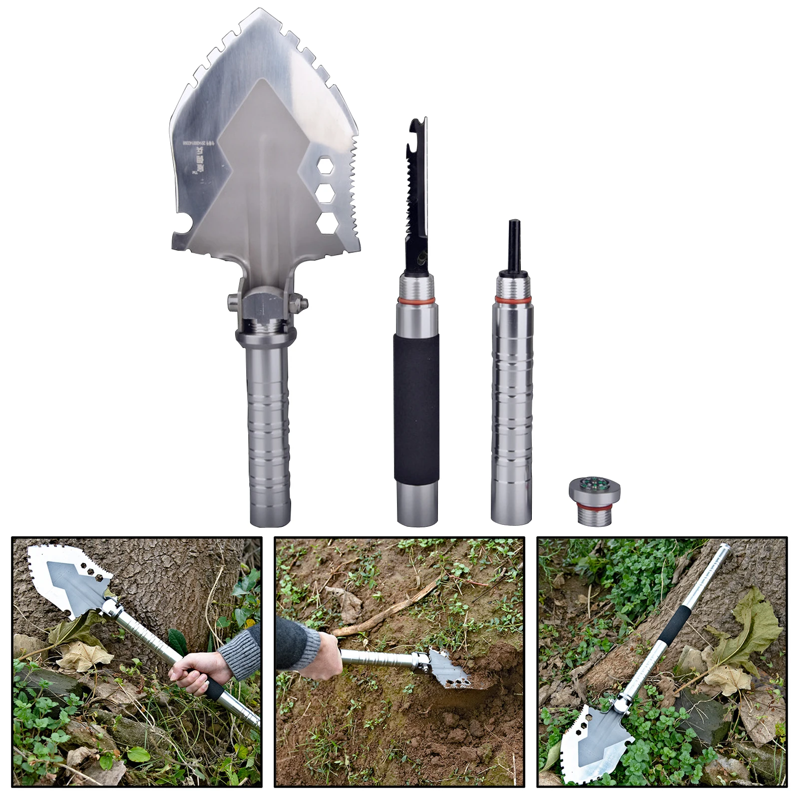 

Военный Кемпинг мультифункциональная Складная лопатка выживание на открытом воздухе