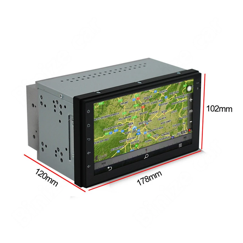 AM FM универсальное 2Din автомобильное радио Android 9 1 2 Din Gps авто мультимедиа 7 дюймов