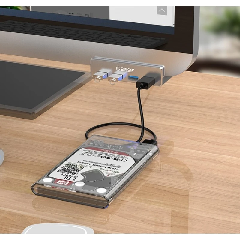 USB-концентратор Orico-MH4PU серебристый USB 3.0 Type-A х 4 |