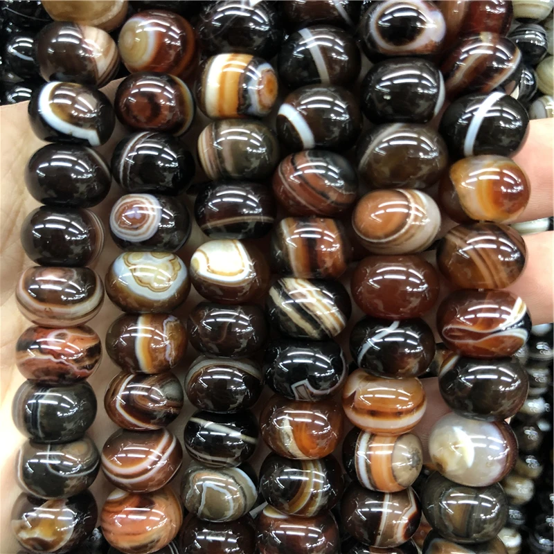 5 шт. Цвет: коричневый хаки свободные бусины колесо Форма полудрагоценным камнем