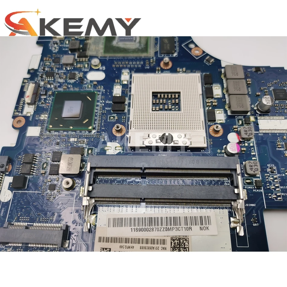 

JIANSU LA-9063P laptop motherboard for lenovo z500 original mainboard gt740m