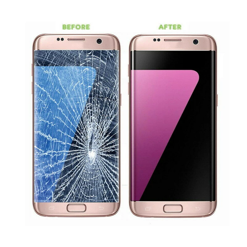Замена переднего стекла для samsung Galaxy S7 S7 Edge G930F G935F внешнее Сменное стекло lcd сенсорный экран дигитайзер Сенсорное стекло
