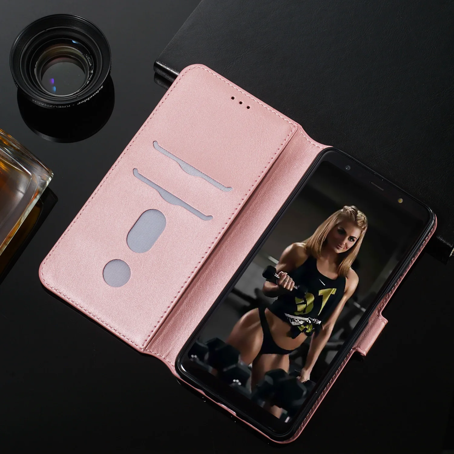 Кожаный флип-чехол для samsung S10 чехол для samsung Galaxy S7 край S8 S9 S10 S11 плюс S11E S10E M10 M10S M20 M30 M40 Чехол-бумажник