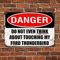 do not touch my car metal signs wall decor vintage metal signs cafe bar garage yard signs