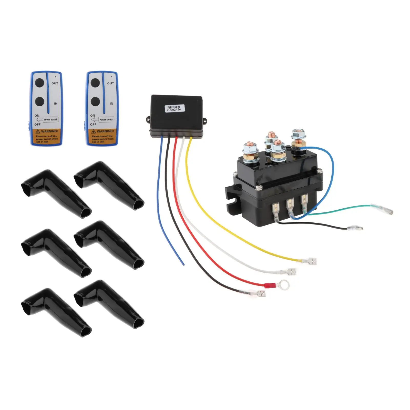 Универсальный релейный переключатель электромагнитной лебедки с большим