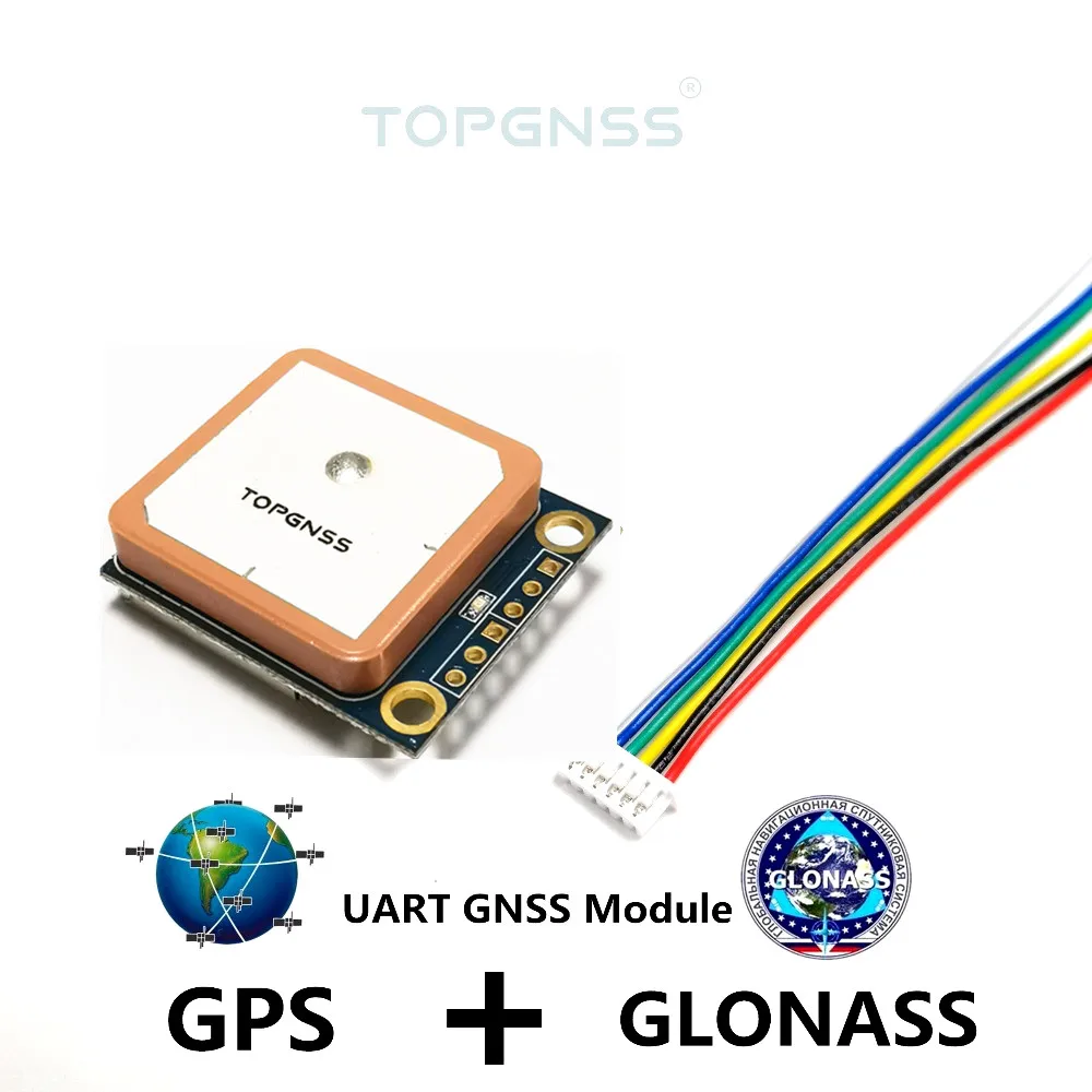 NMEA0183 FW3.01 3 3-5 в GPS Modue TTL UART GLONASS двухрежимный модуль M8n GNSS антенный приемник