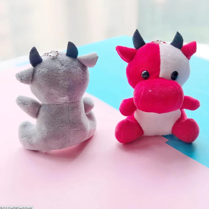 

2021 New Year Chinese Zodiac Ox Cattle Plush Toys Mascot Doll Stuffed Gift