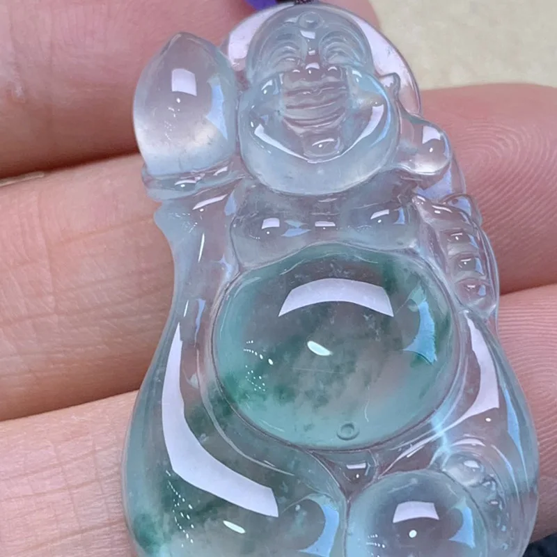 

Лидер продаж, кулон Будды Гуаньинь из натурального нефрита, очаровательные украшения, женский кулон ручной работы для женщин и мужчин, модн...