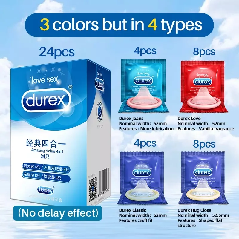 Durex для длительного сексуального профиля средство безопасной задержки