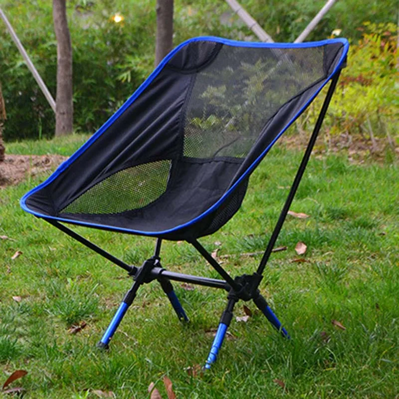 Портативный Легкий стул Moon Chair легкий складной для рыбалки кемпинга барбекю с
