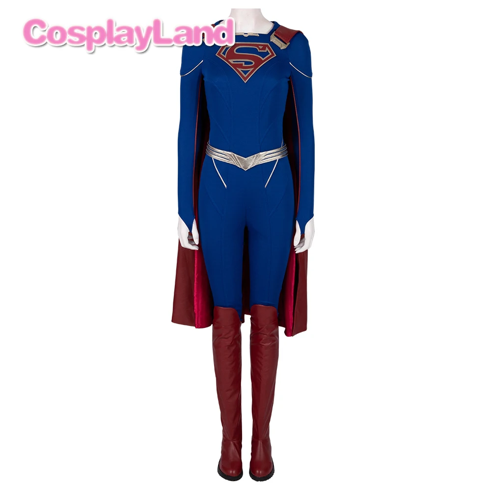 Супердевочка Косплей Костюм для взрослых косплей женщин кожаный костюм