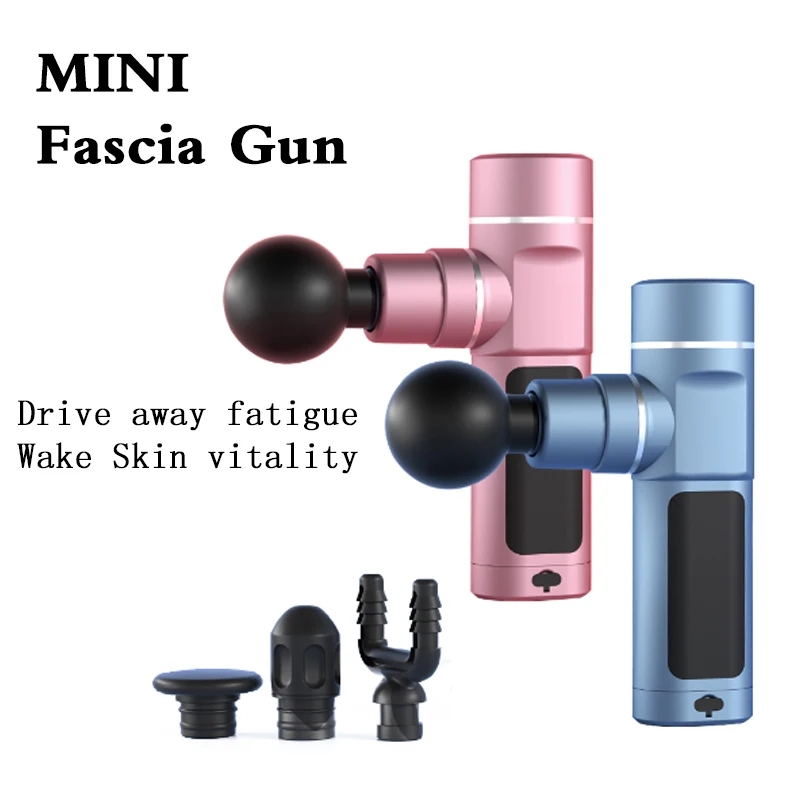 

Портативный Электрический мини-массажер для глубоких мышц, вибрация, облегчение боли, расслабление, фитнес-терапия, массаж тела, расслаблен...