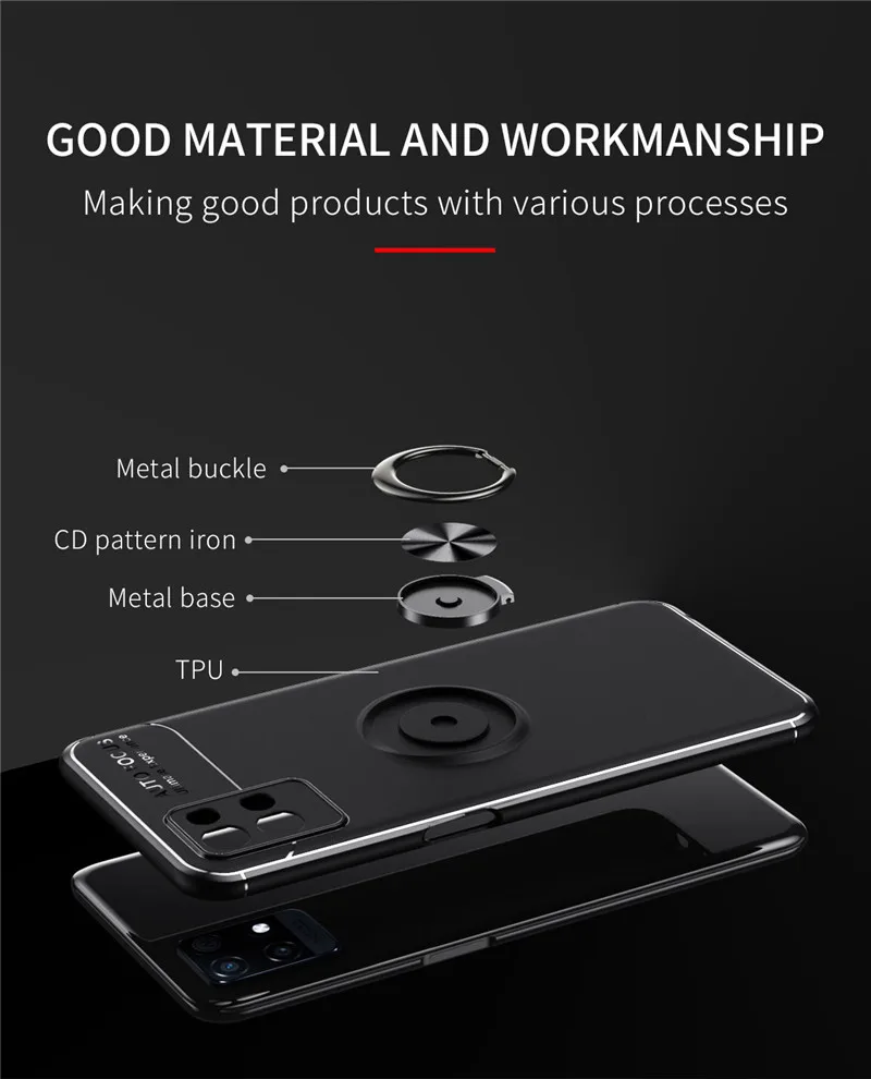 for realme 8i case cover realme 8 7 5g x7 pro ultra max extreme holder silicone bumper protective phone cases realme 8i 8 pro free global shipping