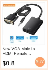 VGA Мужской к HDMI Женский конвертер Кабель-адаптер с аудио выходом 1080P VGA HDMI адаптер для ПК ноутбук к HDTV проектор r10