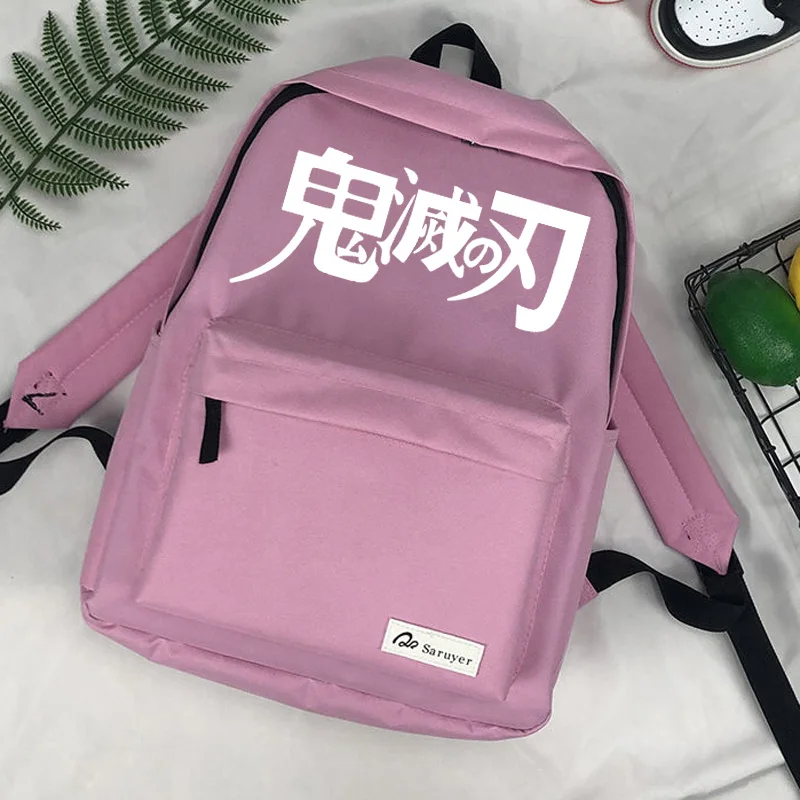 

Demon Slayer Kimetsu No Yaiba bagpack anime laptop kawaii 2021 infantil plecaki sac a dos sac femme backpack