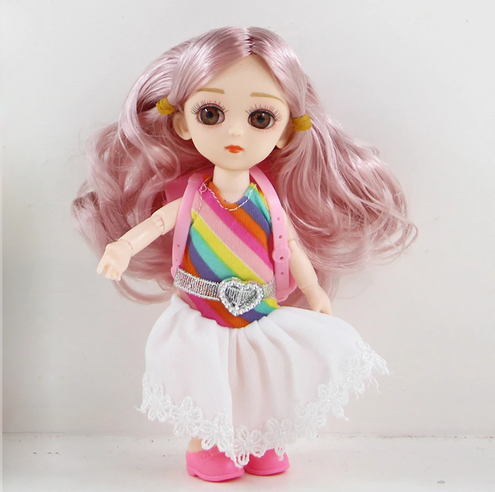 17 см 1/8 Bjd куклы 13 подвижные Соединенные с одеждой туфли модные игрушки для