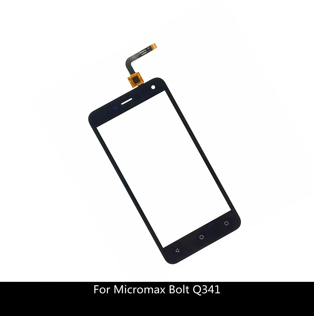 Сенсорный экран сенсор для Micromax Bolt Q341 сенсорный дигитайзер Передняя стеклянная