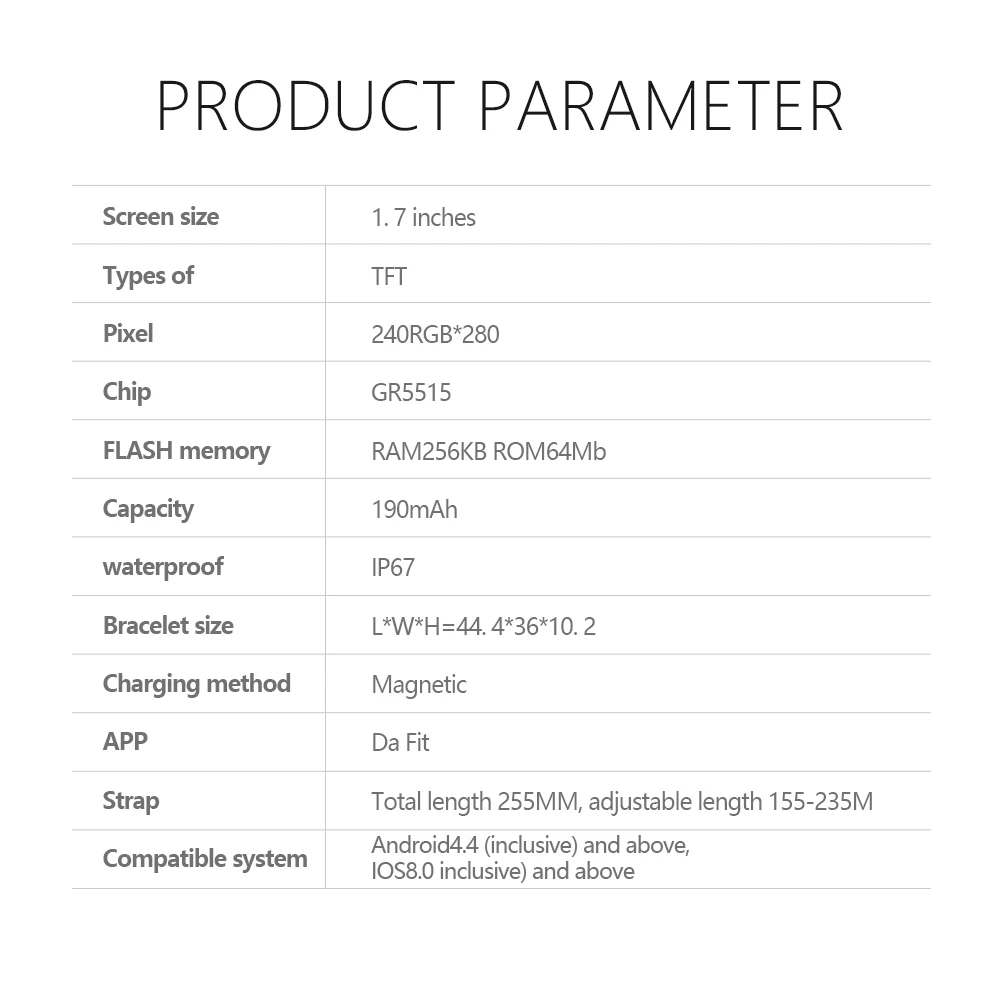 

Y20 Smart Watch 1.7 Inch Men Full Touch Rotate Button Square Fitness IP67 Tracker Blood Pressure Smartwatch Women for Xiaomi