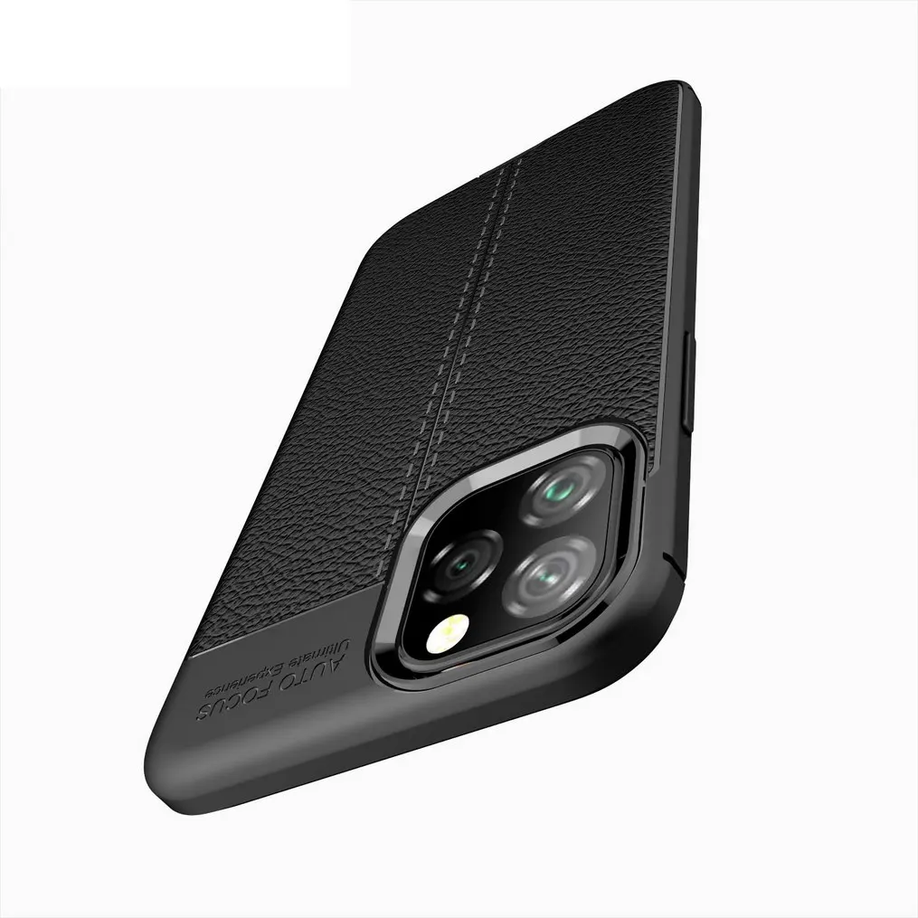 for iphone 11 pro new case protective slim tpu soft silicone shockproof fiber cover for iphone 11 pro max 11 2019 fundas capa free global shipping