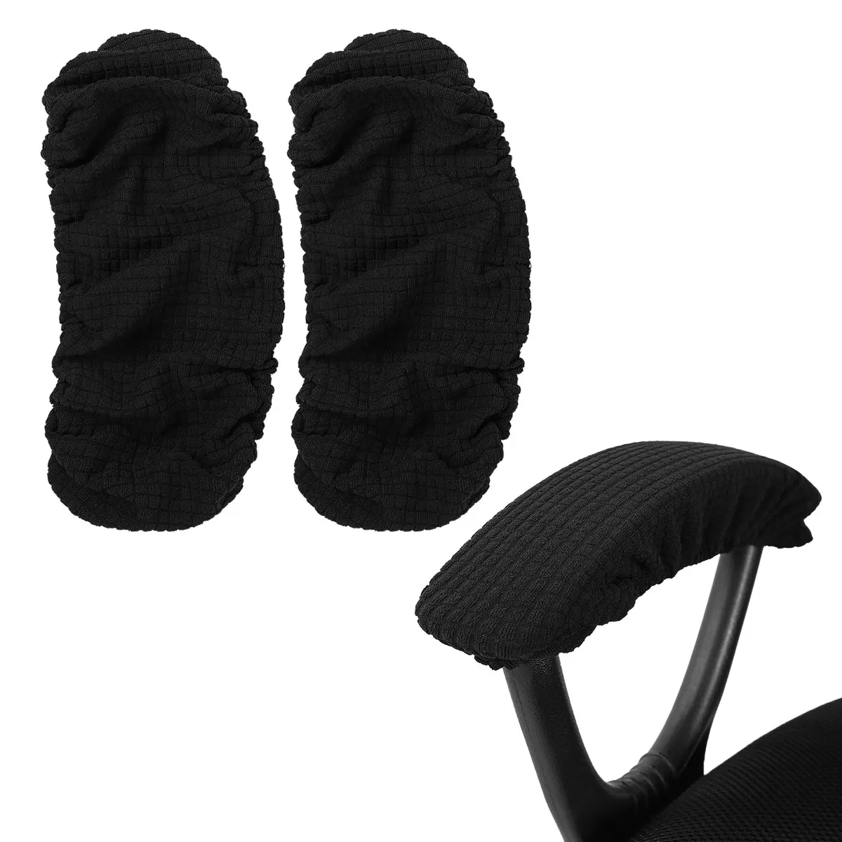 1 пара чехлов для офисных стульев подлокотников протекторов прочных