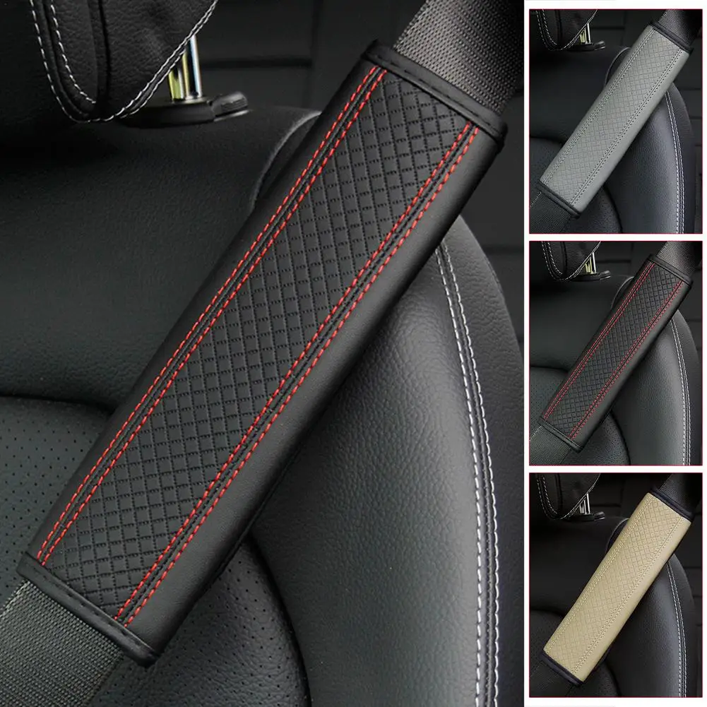 

Накладка для ремня безопасности автомобиля Универсальные защитные ремни, защитная Наплечная Подушка, прокладка, автомобильные аксессуары ...