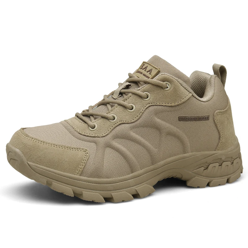 

Big Size 39-47 Desert Tactical Mens Boots Wear-resisting Army Boots Men Waterproof Outdoor Work Shoes Men Combat Ankle Boots