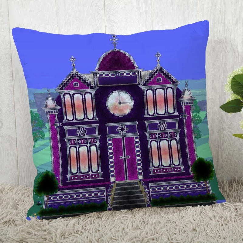 Custom Pillow Cases Terraria Square Pillowcase Christmas Zippered Cover 40*40cm 45*45cm(One Side) | Дом и сад