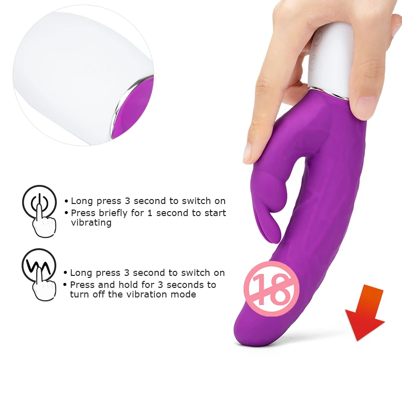 G Spot кролик вибратор для женщин вибрирующий массажер силиконовый Женский