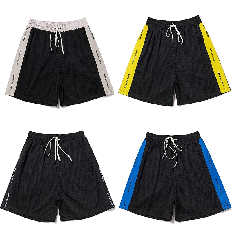 

Men's Shorts Fitness Sports Shorts Men's Breathable Pants Summer Running Training Basketball 5 Point Pants Street Hip Hop Shorts