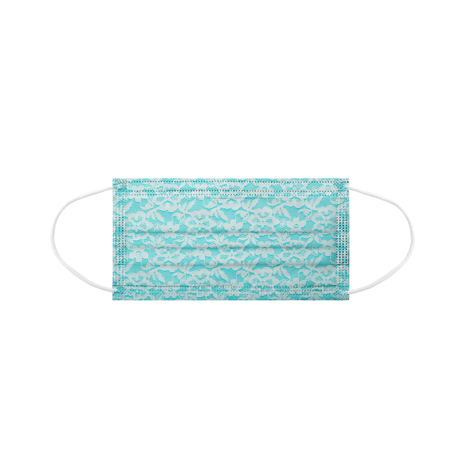 

Adult Lace Print Disposable Face Mask 3ply Ear Loop Adult Disposable Face Masks Mascarillas Infantiles Breathable Mask For Face