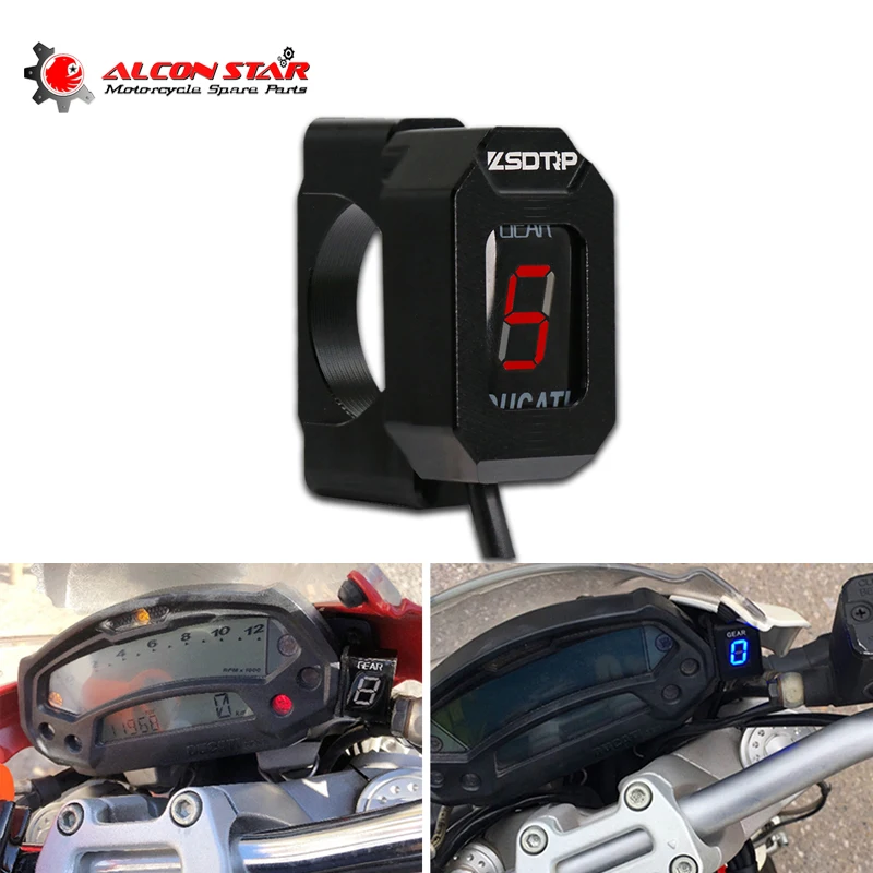 Alconstar мотоцикл Ecu прямое Крепление 1-6 скоростей дисплей индикатор для Ducati Monster 696 796