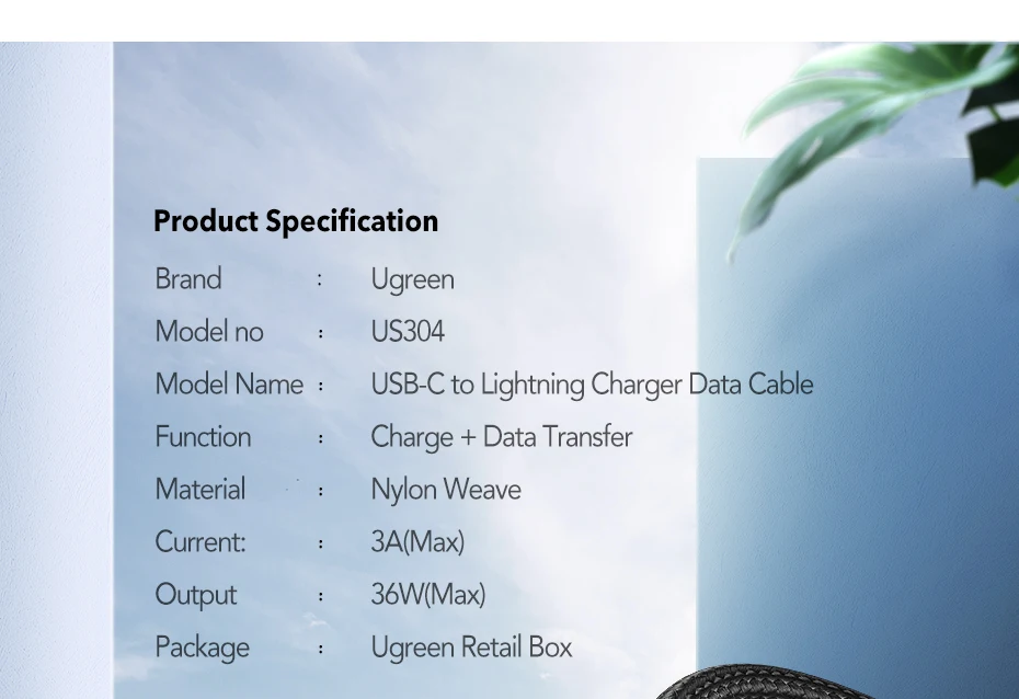 Ugreen MFi USB C к Lightning Кабель для iPhone 11 Pro XS Max X 8 18 Вт PD быстрое зарядное устройство кабель для передачи данных для Macbook iPad Pro USB C шнур