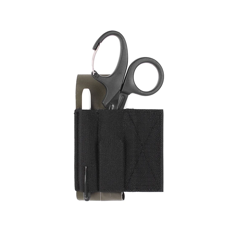 Outdoor Sports Tactics TQS First Aid  Trauma Scissors Hanging Small Auxiliary Bag Belt Accessories Tool Bag