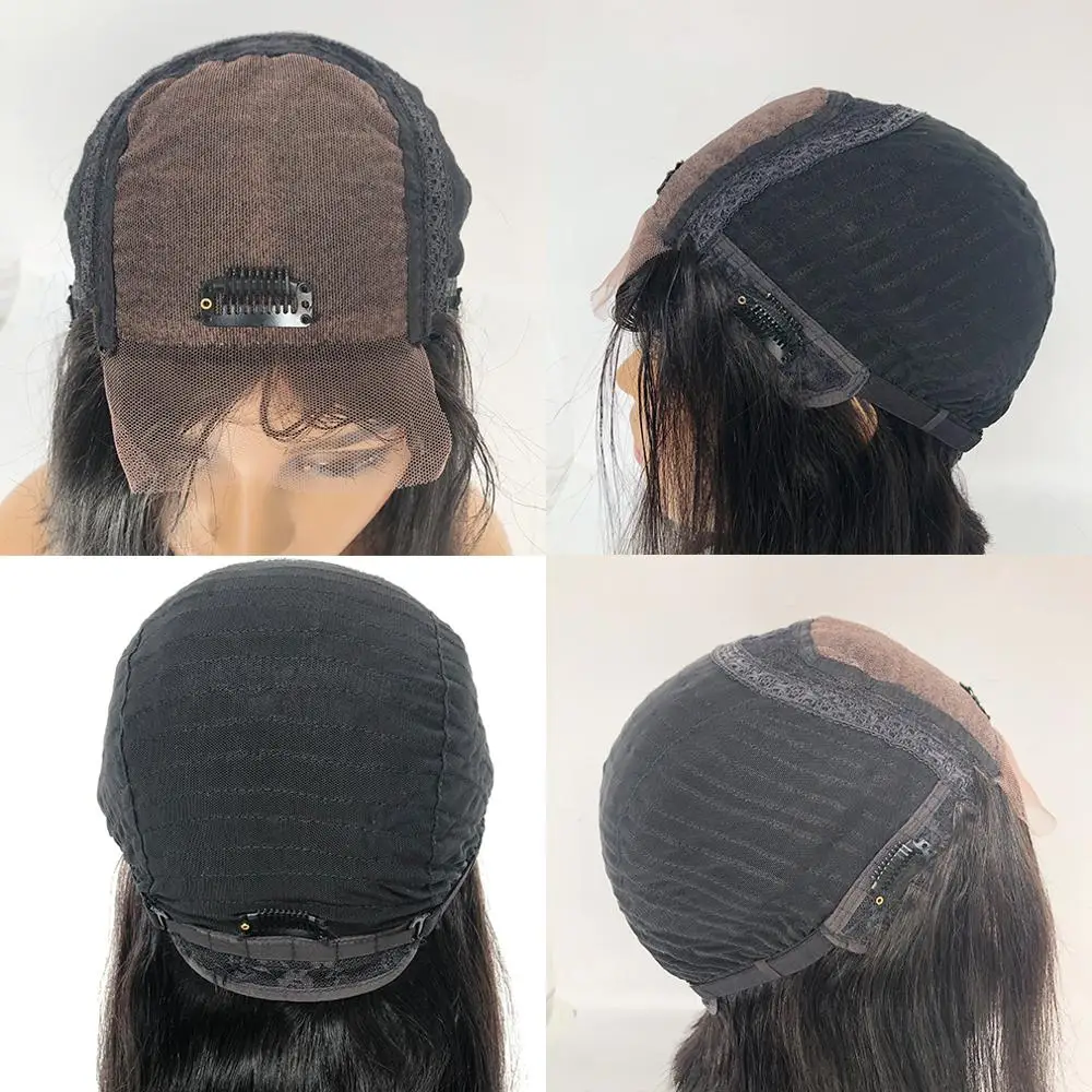 

Color Kinky Curly Human Hair Wigs 4x4 Lace Closure Wigs With Baby Hair Pre Plucked Remy Brazilian Lace Human Hair Wigs