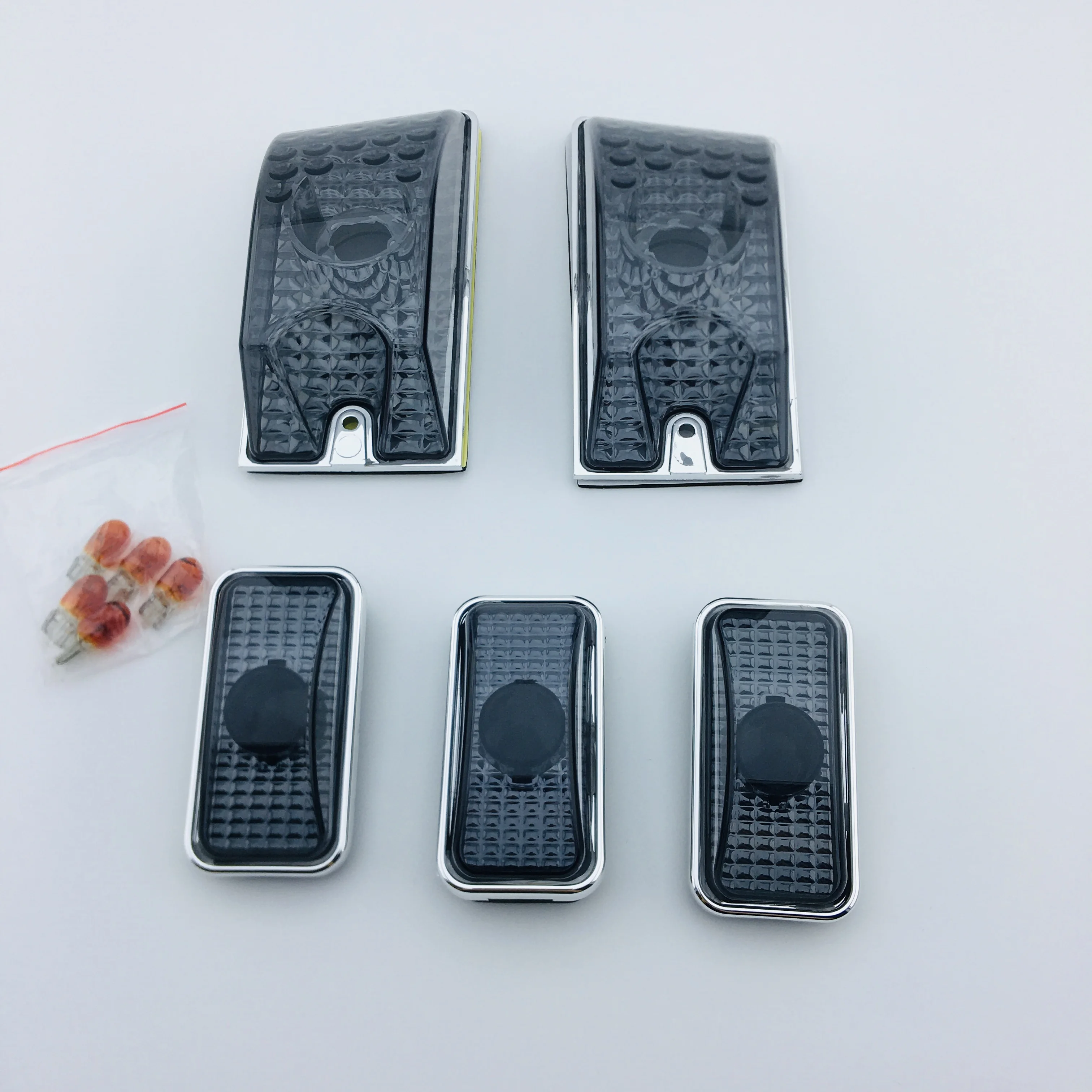 

5pcs waterproof ABS brake signal lamp 12v Lamp plug-in bulb lamp led lamp shade of various colors