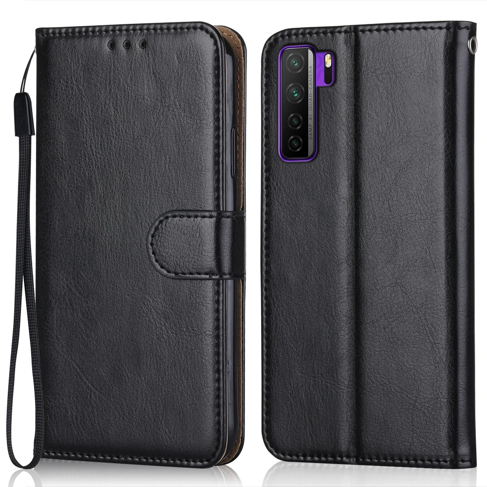 

Folio Luxury Leather Case for On Huawei Honor 30S (russia) Wallet Stand Flip Case Phone Bag