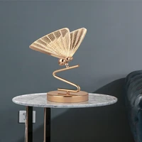 sarok led table lamp gold butterfly nordic bedside luxury modern desk light for home living room bedroom decoration