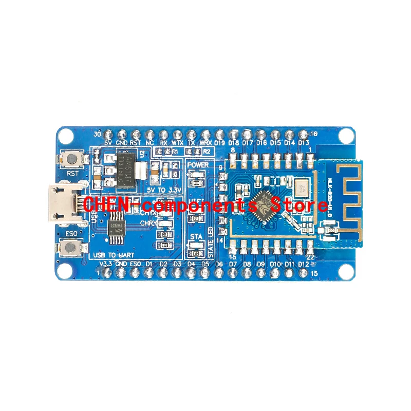 

HLK-B20 беспроводной последовательный порт TTL/BLE Bluetooth модуль 4.2 малый размер