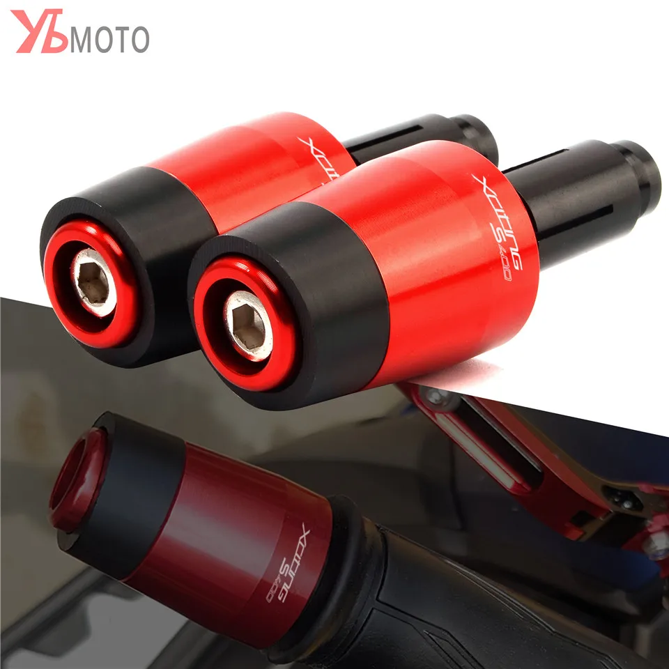 

Motorcycles Handlebar Counterweight Plug Slider Handle Bar Ends Grips Fits For KYMCO XCITING S400 S 400 2017 2018 2019 2020